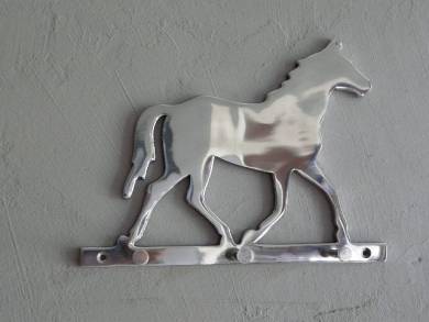 moderne Pferdehakenleiste aus Aluminium