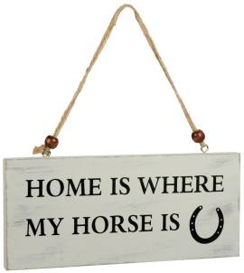 Home is where my horse is