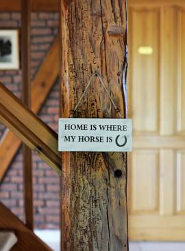 Home is where my horse is